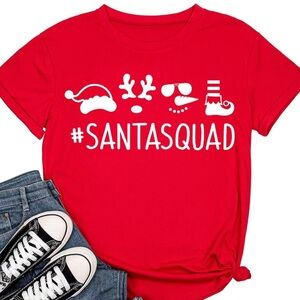 #SANTASQUAD tee shirt